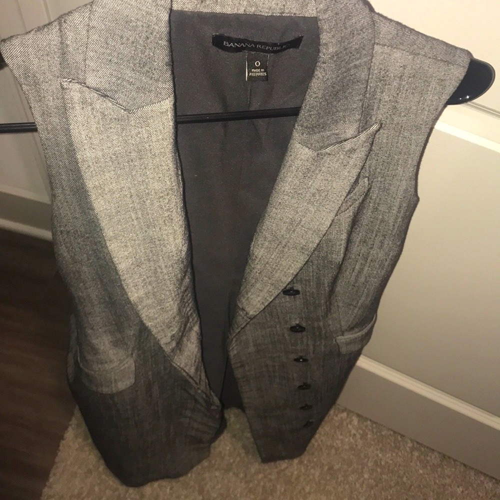 Banana republic button down suit dress
